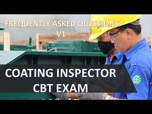 COATING INSPECTOR EXAM QUESTIONS VOL-1 I NACE I Bgas l SSPC l sandblasterexam