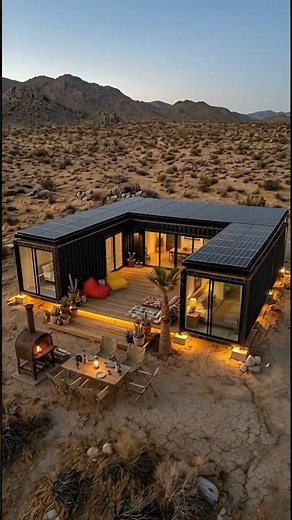 Ultimate U-Shaped Shipping Container Home | Off-Grid Oasis