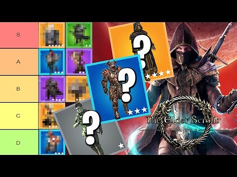 Elder Scrolls Online Tier List For PVE & PVP | ESO Tier List 2024