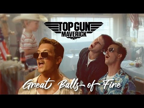 Top Gun Maverick x Top Gun - 'Great Balls of Fire' - Rooster and Goose