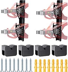 2 Pack Jack Stand Holder (Fits 2 & 3 Ton) With 4 Pack Pads, Rubber Adapter, Rail Pinch Welds Protector
