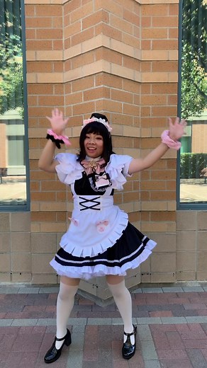 Any nico nico douga fans here? #maidcafe #maid #fyp #maidoutfit #anime #socal #cosplay #メイド #おすすめにのりたい