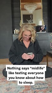 Group chats are where midlife goes to get solved. Creams. Pills. Shoes. Books. Supplements. Hair products. Aestheticians. Easy pants. We crowdsource everything. And I’ll never forget the day I told my girlfriends I had finally found the solution to midlife sleep problems. It was FOCL. That was a few years ago. Now I just periodically pop into the group chat to flex my sleep scores because this is who I am now. We also try to solve all the other problems none of us has conquered yet. Knee wrinkle