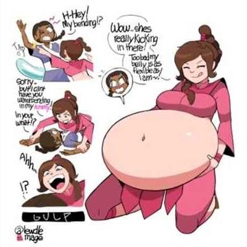 Avatar Belly stuffed#vore #pregnancy #fyp