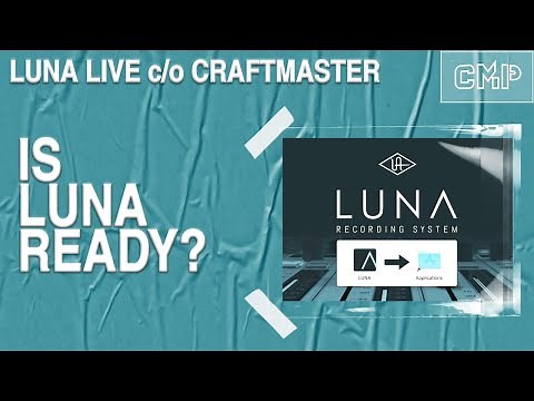 UAD Luna Multi Track MPC Recording