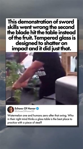 HOW TO RUIN A GLASS TABLE