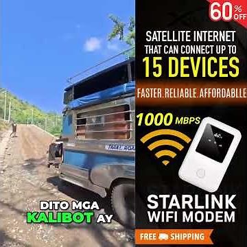 STARLINK POCKET - Internet Connectivity Solution Anywhere