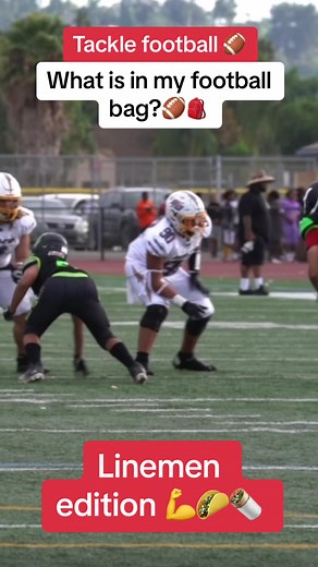 2023 Lineman Football Bag Essentials Revealed!