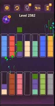 Block King Sort Puzzle Level 2381 to Level 2385