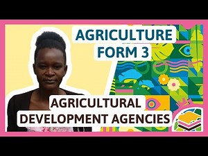 Agricultural Development Agencies And Their Services | F3 Agriculture