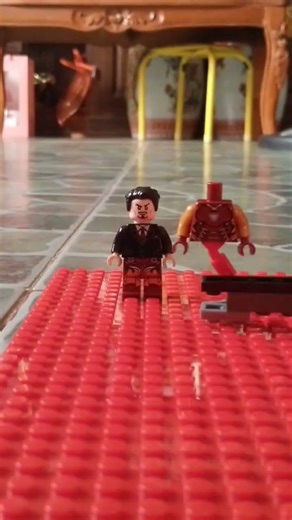 I try to make Lego stop motion Ironman suit up