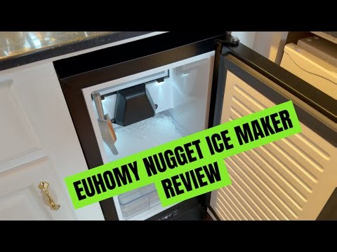 EUHOMY Under Counter Nugget Ice Maker Review #EUHOMY #NuggetIce