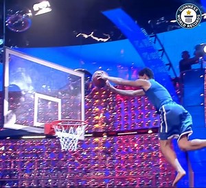 472K views · 277 shares | Tremendous trampoline slam dunking from champion gymnast Jordan Ramos (UK)  | Guinness World Records | Facebook