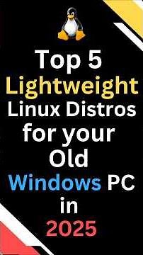 5 Best Lightweight Linux Distros to Revive Your Old PC #Shorts