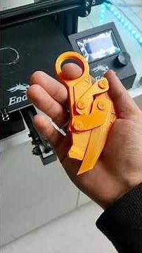 3d printed Prime Karambit