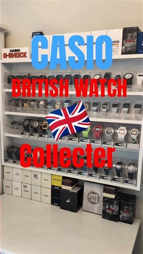 Casio Watch Collecter UK 🇬🇧 #casio #collector #watchcollector