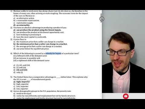 Econ 101 Exam 2 Practice Walkthrough