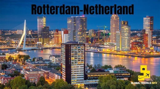 Rotterdam, Netherlands in 4K | Modern city patterns from the air