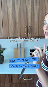 The right knife changes everything. Our French Knives are trusted by top chefs worldwide. Designed for durability, balance, and razor-sharp precision, they bring professional craftsmanship to your home. During our End of Season Sale, this Knife Set with Knife Block is $156 off (25% savings). | Made In Cookware