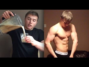 Home Made Mass Gainer Shake - 5 Ingredients (With No Whey, Supplements Etc)