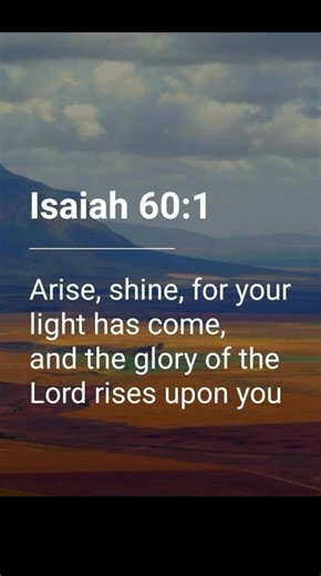 3.7K views · 63 reactions | Isaiah 60:1 | Daily Divine Inspiration | Facebook