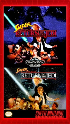 Super Star Wars: Return of the Jedi SNES Gameplay. #retrogaming #starwars