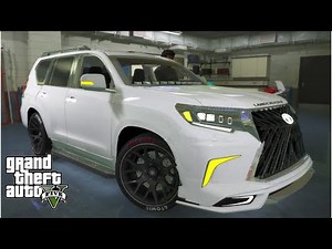MODIFIED WALD TOYOTA LAND CRUISER PRADO | GTA 5 | REAL LIFE MODS | 4K GAMEPLAY