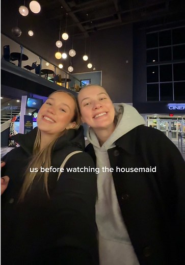 10/10 recommend.... the end though 👀🤌🏼 #housemaid #friedamcfadden #moviereaction #thehousemaidmovie #booktok