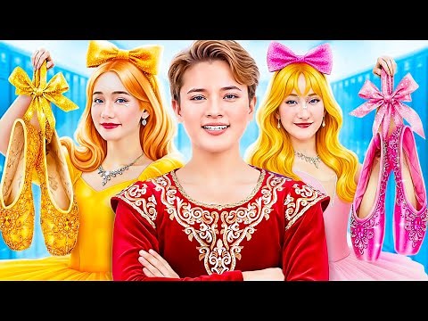 First Day Of Ballerina At School! The Entire School Became Ballerinas!