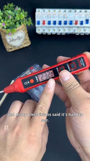 Stay safe while working with electricity ⚡ Our Multifunction Smart Voltage Tester Pen makes checking wires effortless and precise.  Detects live & neutral wires instantly ⚙️ Easy-to-read digital display  Compact, lightweight & portable Safety meets convenience — perfect for home or professional use!  Tap “Shop Now” & work smarter today! | Bling-furnitureshop US | Facebook