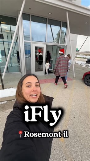 Cara Jones• Wife • Homesteading mama on Instagram: "Took flight at @ifly_rosemont Illinois 🪂Such a fun experience and something totally different to try. If you’re looking for an adrenaline-filled activity near Chicago, this is a must. #iFLY #RosemontIL #ChicagoThings #AdrenalineFun #ExperienceOverThings #chicagosuburbs"