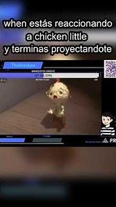 proyectandote con #chickenlittle 🫠🫠#nostalgia #reaction #aliens #cinematic #cinema #peliculas