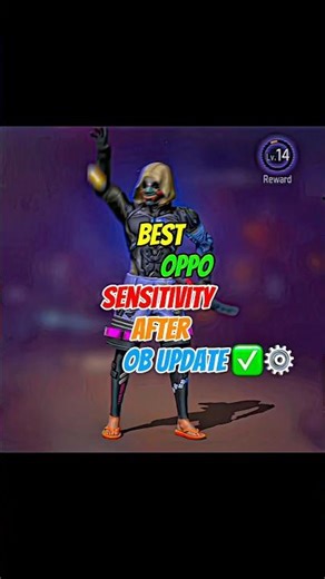 🎯Best oppo sensitivity ⚙️after ob53 update ✅💀 #freefire #oppofffsensi#freefireconta #ffheadshott