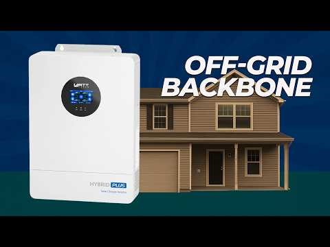 Watt Cycle 48V Hybrid Inverter : The Backbone of My Future Off‑Grid Power System