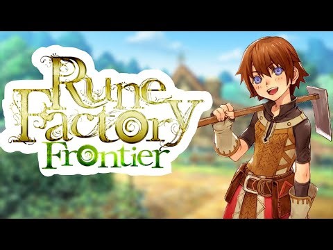Playing Rune Factory Frontier!