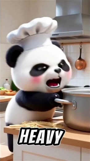 🌙🐼 Baby Panda tries to make noodles… but everything goes hilariously wrong! 🍜💥😂