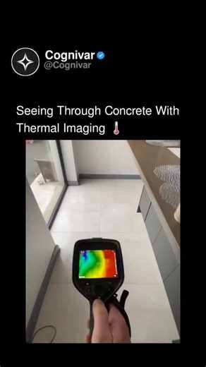Tech & Business | Technology News | Stop destroying your floors just to find a leak. This handheld thermal camera from Teledyne FLIR uses military-grade sensors to "see"... | Instagram
