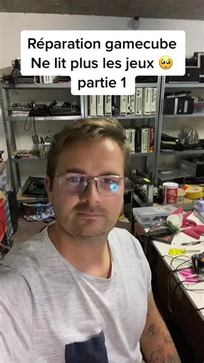 Réparation gamecube qui ne lit plus les jeux partie 1 #nintendo #gamecube #fyp #foryou #foryoupage #pourtoi #astuce #gaming