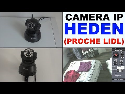 camera ip lidl (ou presque!) heden 2.2 visioncam surveillance ip proche aldi maginon ipc-10 ac