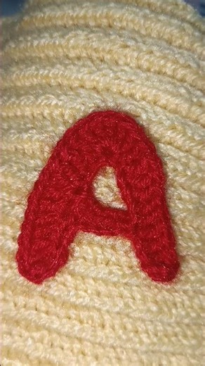 #corchet crochet letter A to Z free pattern