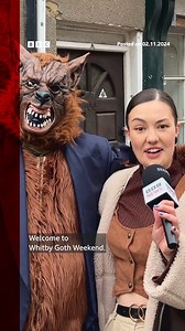 223K views · 2.7K reactions | Thousands of people attended the 30th anniversary of Whitby Goth Weekend 率履 | BBC Tees | Facebook