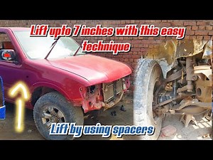 How to lift a truck with the torsion bar suspension | how to lift a suspension