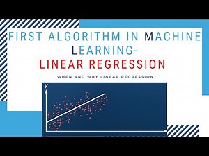 First Algorithm in Machine Learning | Linear Regression | What is Linear Regression? | AI with AI