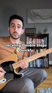 How To Find Double Stops Quickly This is an easy trick to locate your double steps within your caged shapes! Many people struggle to memorize the patterns on their own, but it’s always helpful to find the origin for everything we do on the instrument. Typically, you’ll find plenty of smaller shapes within the larger ones you already know. Check out my Patreon at the link in my bio to access interactive lessons, exercises, and monthly meetings! #guitarlessons #learningguitar #onlineguitarlessons 