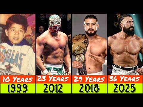 Andrade Evolution (1989–2025) | From Childhood to WWE & AEW Star 🌟