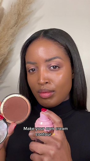 DIY Cream Contouring Tutorial for Black Women