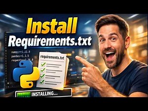 How to Install Python Libraries Fast Using requirements.txt