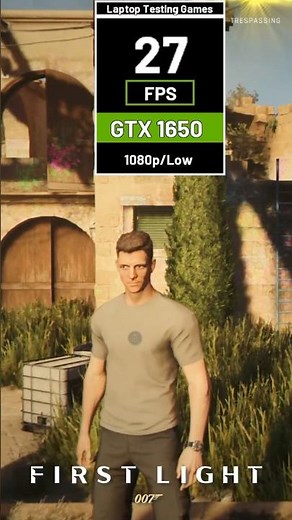 How 007 First Light Actually Runs on GTX 1650 #007firstlight #gtx1650 #shorts
