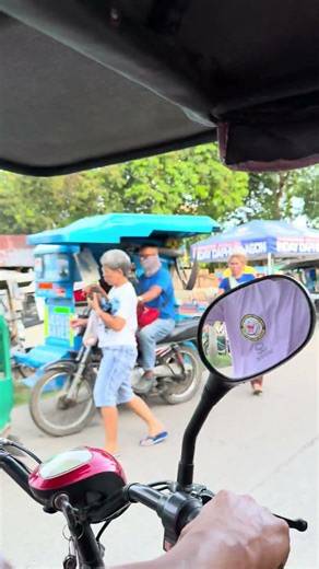 Motor Cab Ride in the Philippines Province during the Day
