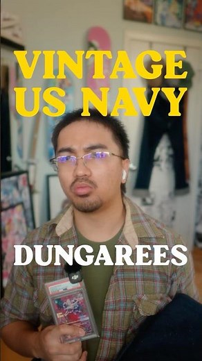 The Perfect Vintage Pair: U.S. Navy Dungarees